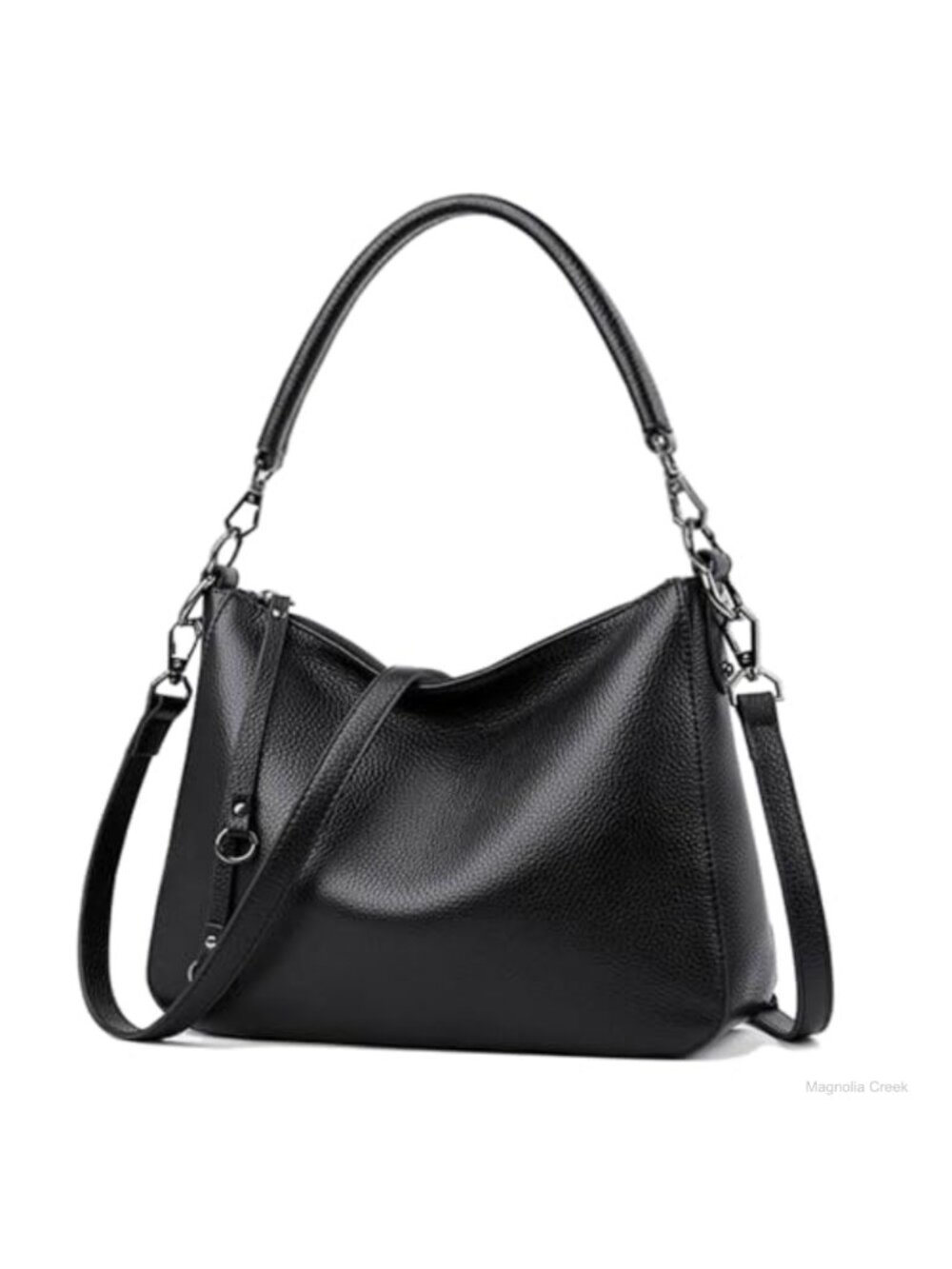 Genuine Leather Hobo Crossbody Bag Large Tote Shoulder Satchel